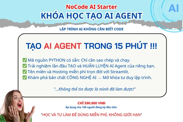 KHÓA HỌC NoCode AI Starter